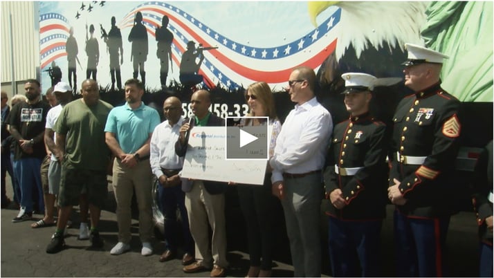 Rochester wholesale distributor supports local veterans 13WHAM